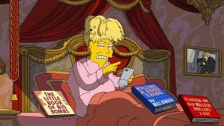 Donald Trump's First 100 Days In Office - Season 28 - THE SIMPSONS