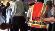 Panamá: Venezolanos irrumpen acto en la UP realizado por simpatizantes de Maduro (1/3)