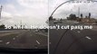 Driver Gets Angry When He Can't Cut Me Off BAD SYDNEY DRIVERS
