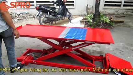 Bàn nâng xe máy Cơ - đạp chân giá rẻ T250E
