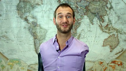 When it comes to salvation it is impossible for a person to save himself. Nick Vujicic
