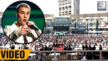 Justin Bieber Mumbai Concert INSIDE VIDEO | LehrenTV