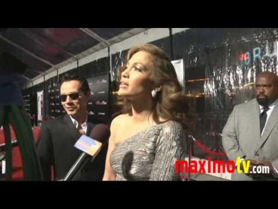 Jennifer Lopez  Interview at "The Back-Up Plan" Premiere