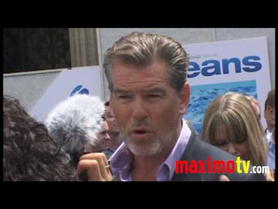 Pierce Brosnan "Oceans+ Premiere