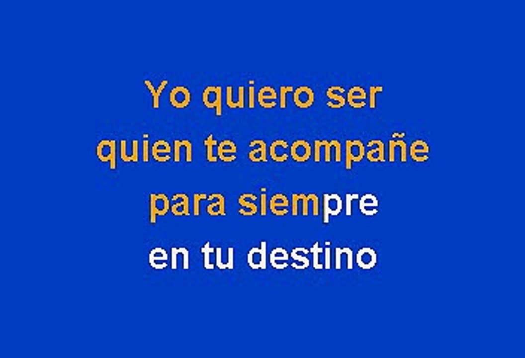 Vicente Fernández - Yo Quiero Ser (Karaoke)