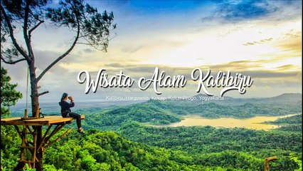 Perbukitan Menoreh dari Taman Wisata Alam Kalibiru