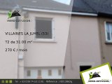 T2 31.00m2 A louer sur Villaines la juhel - 270 Euros/mois