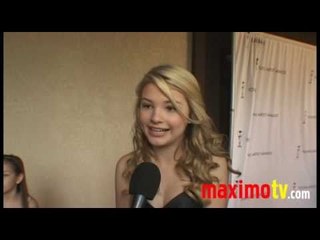 Stefanie Scott Interview Young Artist Awards 2010 Red Carpet