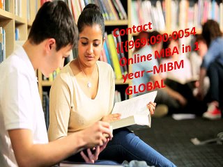 Contact {[{9690900054 Online MBA in 1 year –MIBM GLOBAL