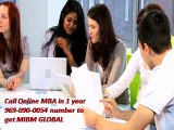 Noida Online MBA in 1 year -9690900054 number for MIBM GLOBAL