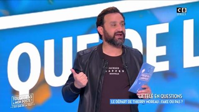TPMP : Cyril Hanouna pensait que le départ de Thierry Moreau était une blague de la production