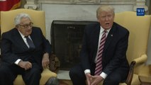President Trump Meets Henry Kissinger After Firing FBI Director