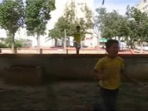 isra y puma 1º sesion trick