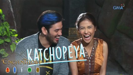 EXCLUSIVE: 'Encantadia' stars Sanya Lopez and Carlo Gonzalez imitate each other