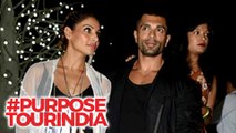Bipasha Basu-Karan Singh Grover Leave Justin Bieber India Concert In 5 Minutes | DY Patil stadium