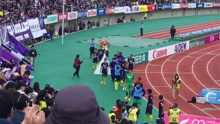 170422 試合後選手あいさつ(ベガルタ仙台戦）