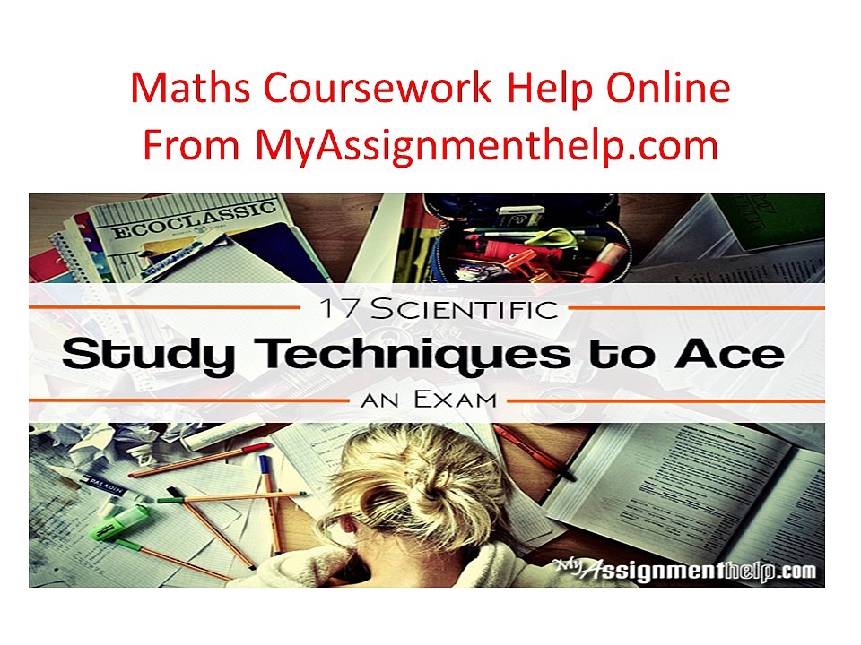 Maths Coursework Help Online
