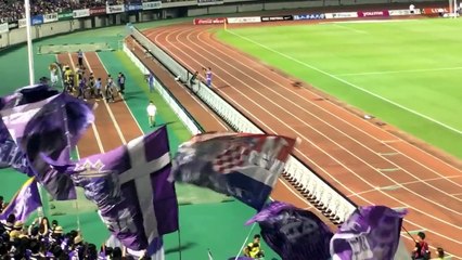 160618浦和レッズ戦・勝利後選手あいさつ（サンフレッチェ広島）