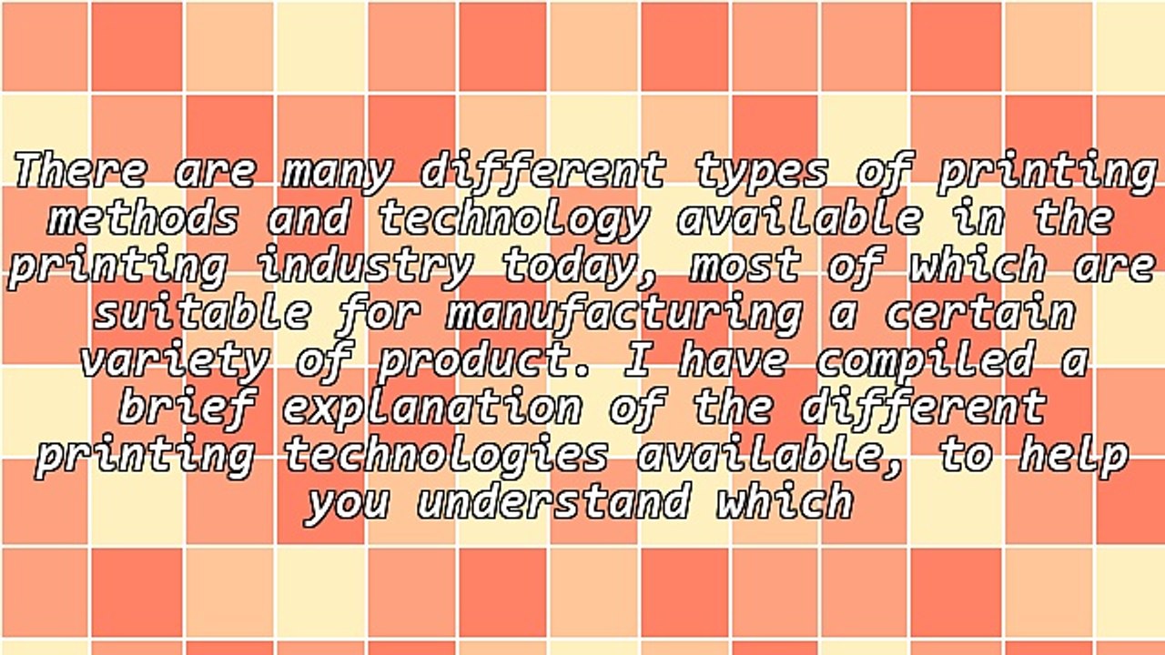 Printing Technology Used for Business Cards, Stickers, Letterheads, Flyers Etc