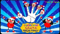 Christmas Santa Claus Finger Family Nursery Rhymes Daddasdy Finger Song Children Songs Ki