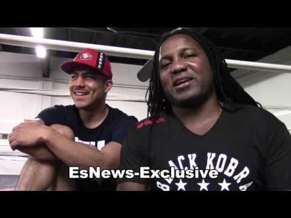 Manny Pacquiao vs Jessie Vargas a visit to Jessie Vargas Camp - esnews boxing