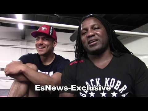 Manny Pacquiao vs Jessie Vargas a visit to Jessie Vargas Camp - esnews boxing