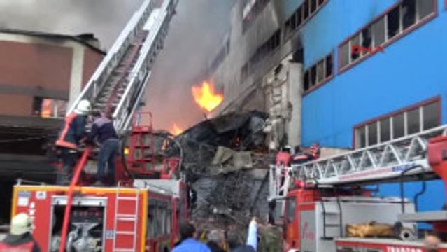 Arsin Organize Sanayi Sitesi'nde Mobilya Fabrikasında Yangın 3