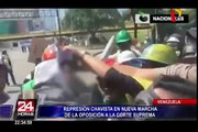Venezuela: denuncian represión chavista durante protestas contra Maduro