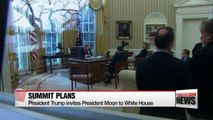 Trump congratulates Moon on election win, planning summit at White House soon