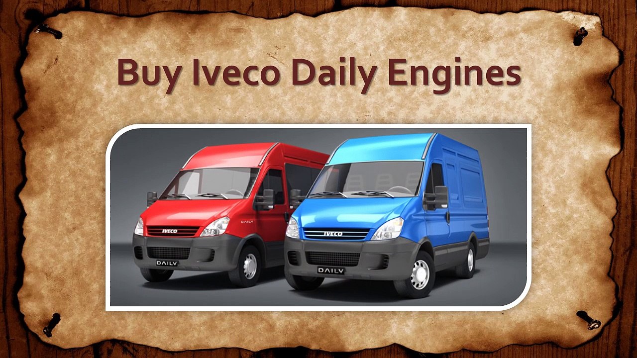 Buy Iveco Daily Engines