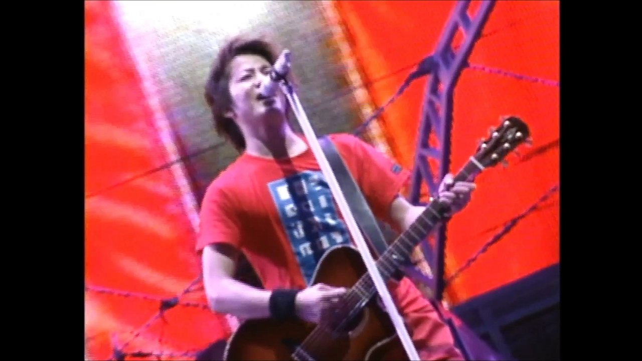 GLAY　『BURST（ RAIN PUNK）』　EXPO ’99 SURVIVAL LIVE IN MAKUHARI　 HD 23