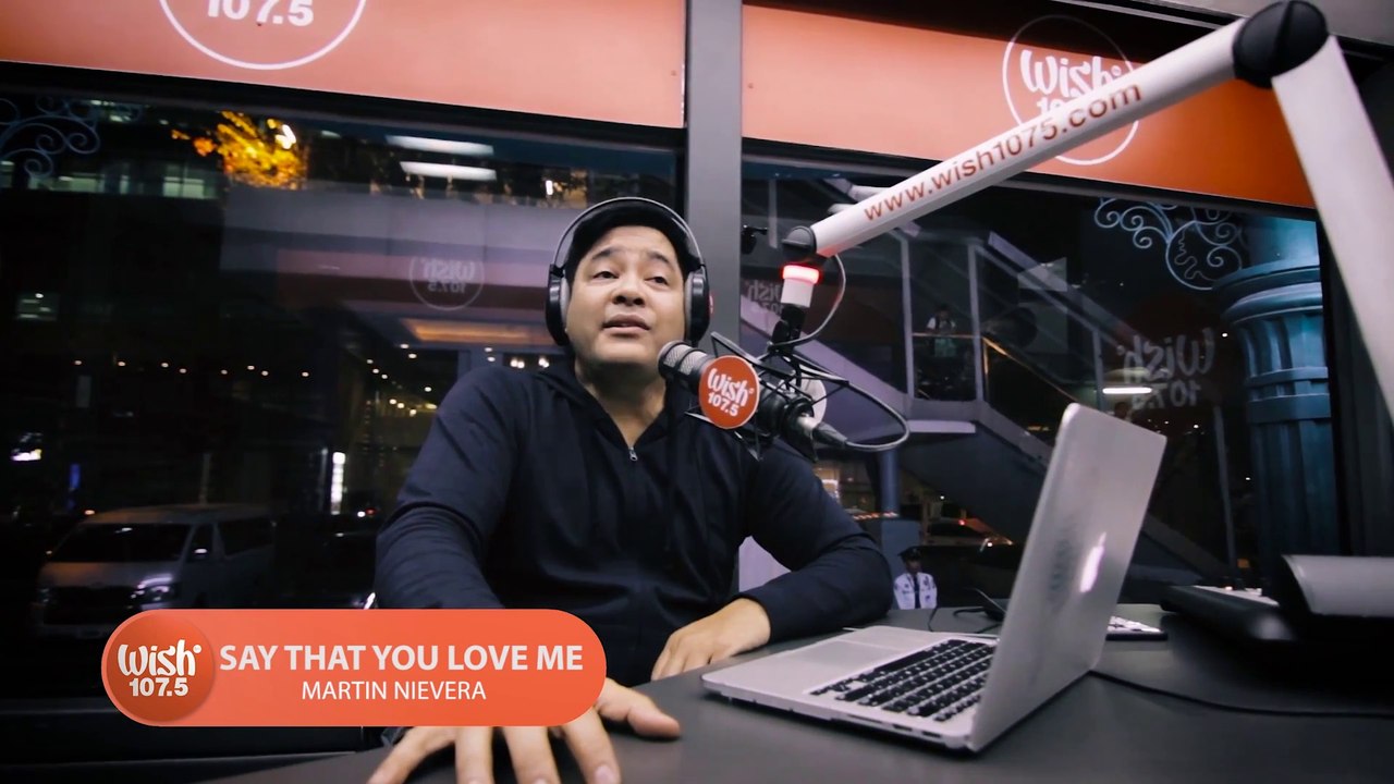 Martin Nievera performs _Say That You Love Me_ LIVE on Wish 107.5 Bus