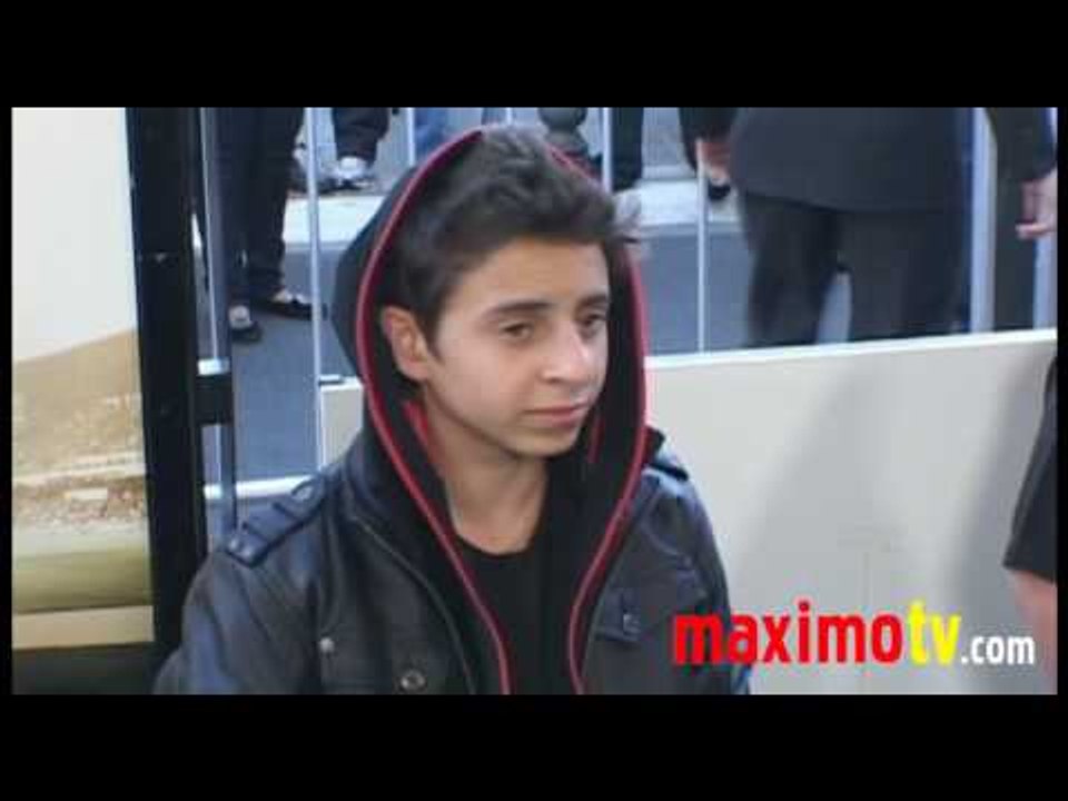 Moises Arias at "The Perfect Game" Premiere