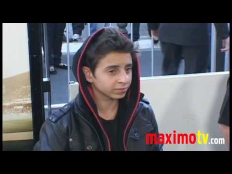 Moises Arias at The Perfect Game Premiere