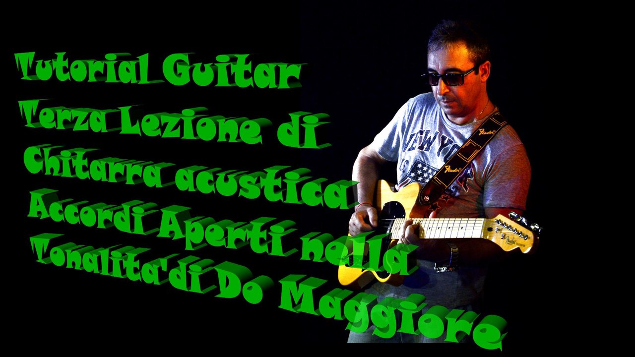 TUTORIAL CHITARRA PRINCIPIANTI TERZA LEZIONE EASY GUITAR CHORDS RHYTHM BEGINNERS