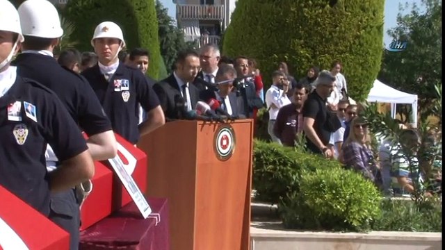 Hayatını Kaybeden Başsavcı ve Şoförü İçin Tören Düzenlendi