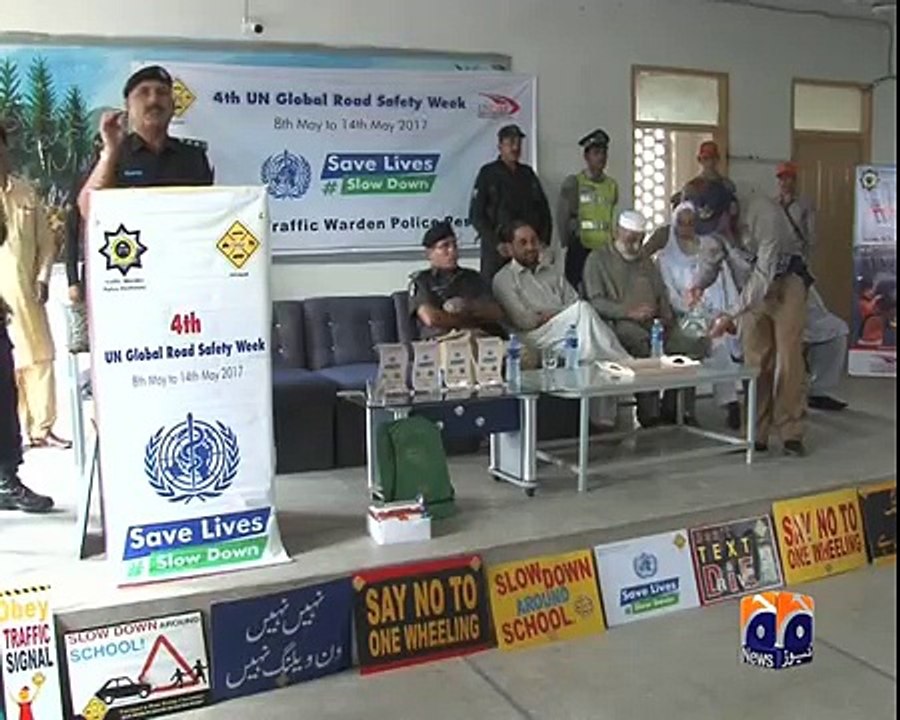 geo adil peshawar road safety week