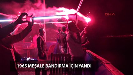 1965 meşale Bandırma için yandı