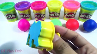 Learn Colors with Play Doh - P el Love Molds Fun Creative for Kids-x8