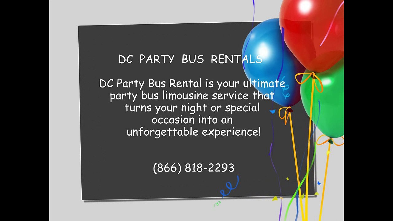Party Bus Washington DC
