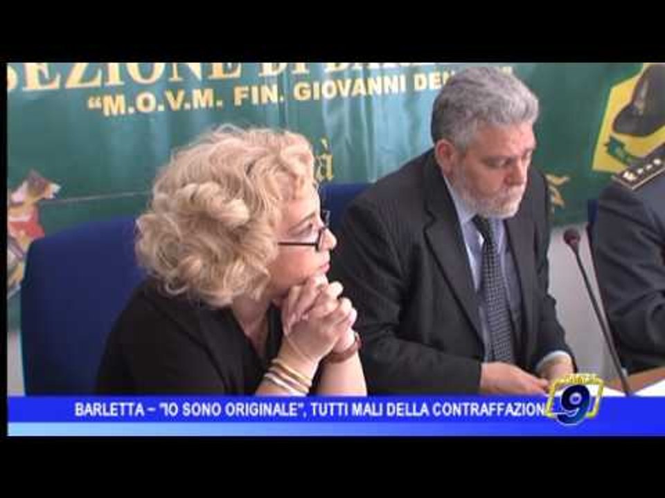 Barletta | " Io sono originale", tutti i mali della contraffazione