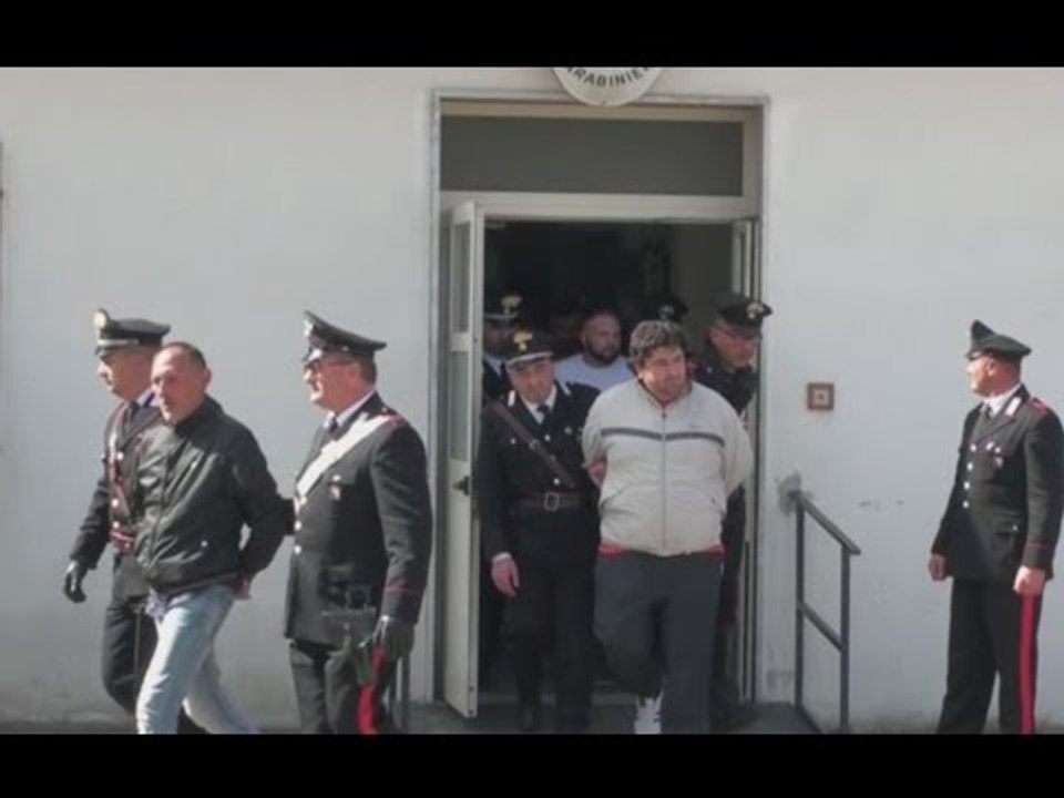 Mondragone (CE) - Pizzo a commercianti, 32 arresti contro clan Fragnoli (10.05.17)