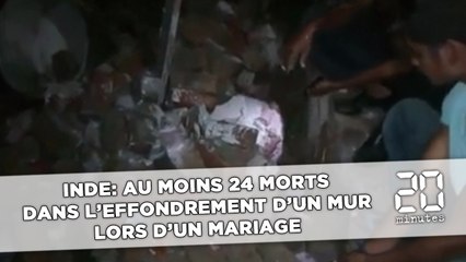 Inde: Au moins 24 morts après l'effondrement d'un mur à un mariage