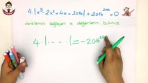 MUTLAK DEĞERİN TANIMI SORU ÇÖZÜMÜ | YGS KAMPI '16 Matematik #20