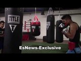 Jessie Vargas a man on amission in camp for manny pacquiao monster shape!  EsNews Boxing