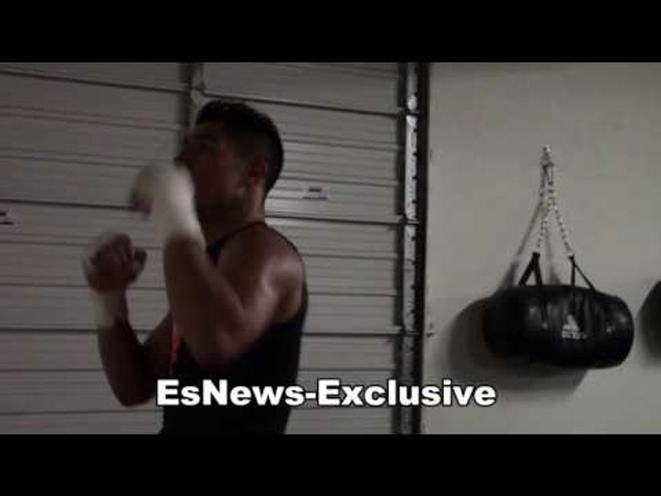 Jessie Vargas Hitting The Speedbag Like Juan Manuel Marquez EsNews Boxing