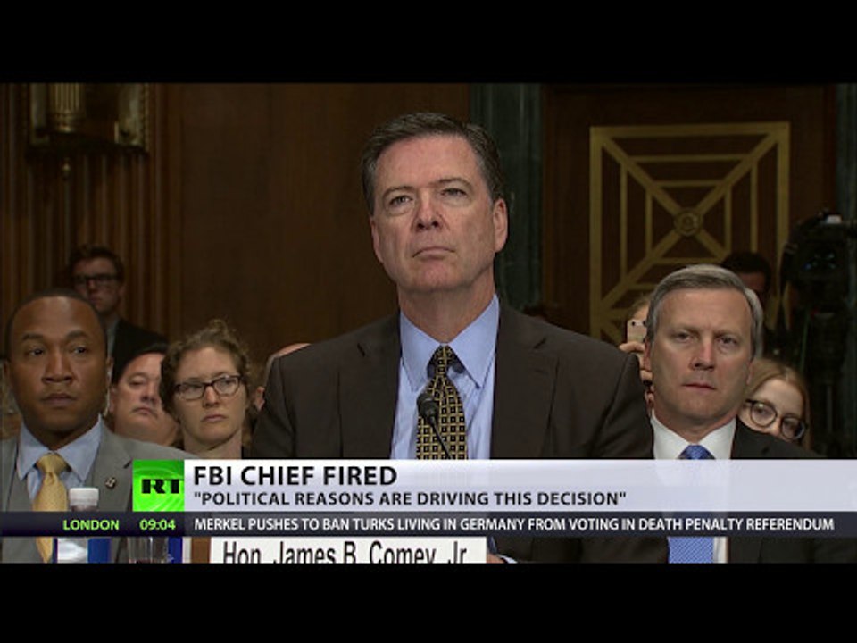 Trump fires FBI Director James Comey, says new head must restore trust