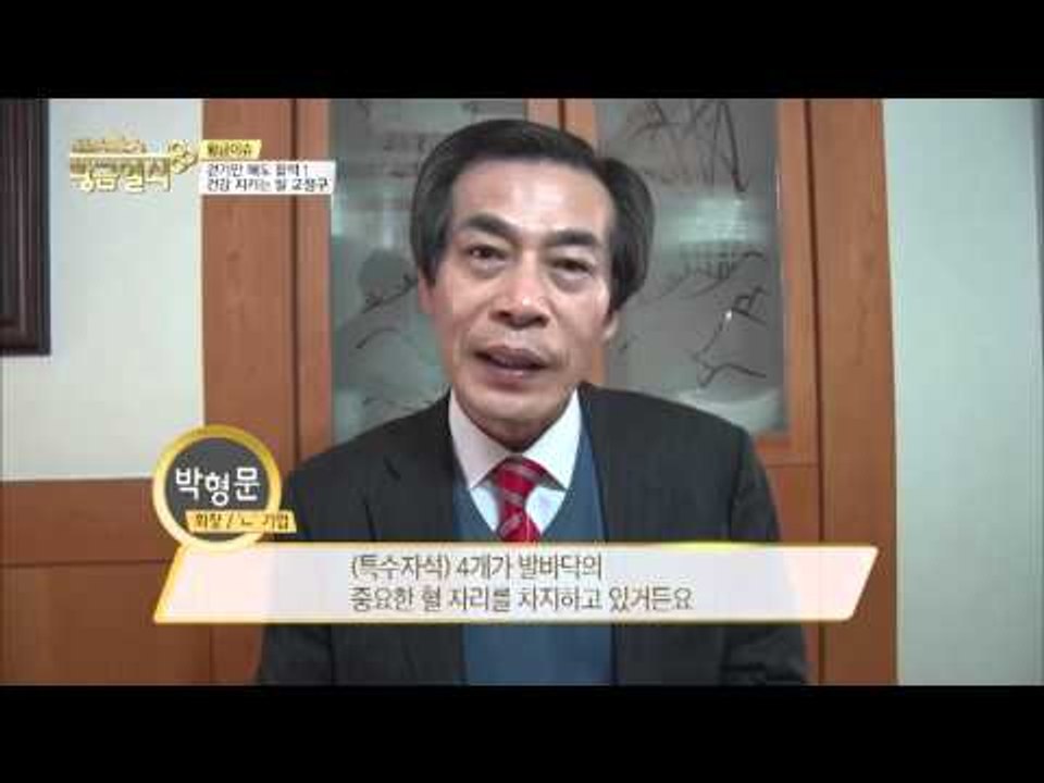 걷기만 해도 활력! 건강 지키는 발 교정구 [황금열쇠] 12회 20160311
