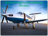 Full Active Patient Transfer by Falcon Air Ambulance Services in Patna and Delhi