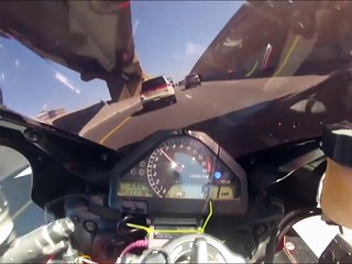 This is seriously dangerous! Fortunately he is OK ...